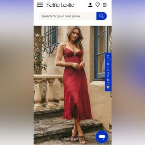 Selfie Leslie NWT dress